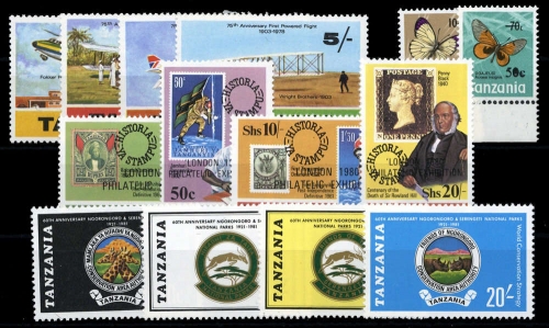 1978, Tansania, 117-20 u.a., **