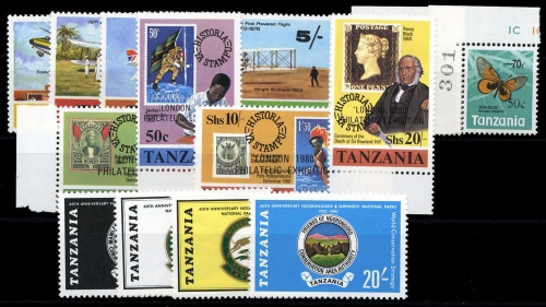 1978, Tansania, 117-20 u.a., **