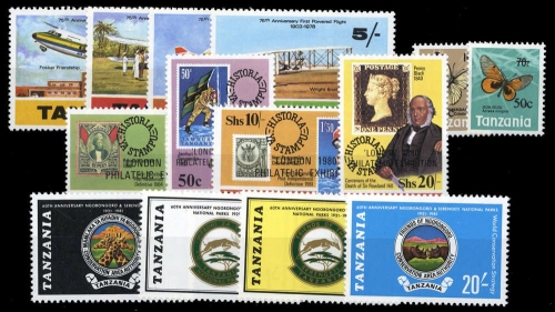 1978, Tansania, 117-20 u.a., **