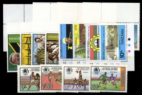 1981, Tansania, 181-84 u.a., **