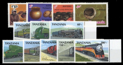 1985, Tansania, 276-79 u.a., **
