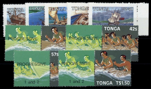 1985, Tonga, 914-18 u.a., **