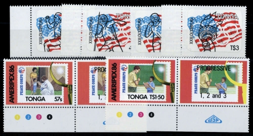 1984, Tonga, 890-93 u.a., **