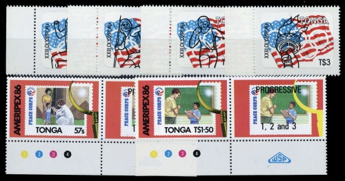 1984, Tonga, 890-93 u.a., **
