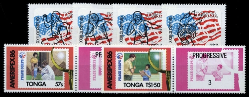1984, Tonga, 890-93 u.a., **