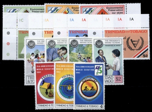 1981, Trinidad und Tobago, 428-31 u.a., **