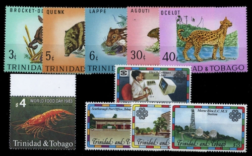 1971, Trinidad und Tobago, 279-83 u.a., **