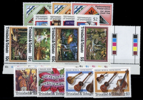 1981, Trinidad und Tobago, 432-34 u.a., **