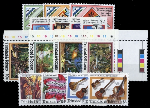 1981, Trinidad und Tobago, 432-34 u.a., **