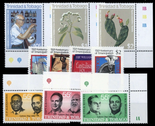 1982, Trinidad und Tobago, 445-47 u.a., **