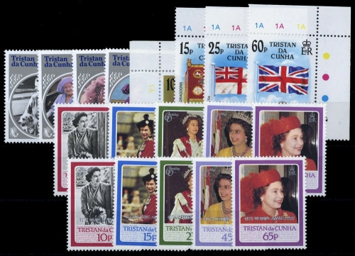 1985, Tristan da Cunha, 385-88 u.a., **