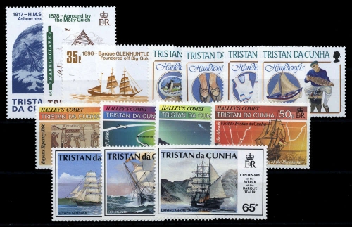 1985, Tristan da Cunha, 381-83 u.a., **