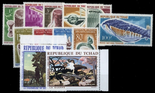 1965, Tschad, 141-46 u.a., **