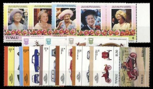 1985, Tuvalu, 308-15 u.a., **