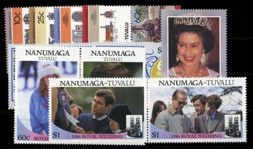 1985, Tuvalu Nanumaga, 33-40 u.a., **