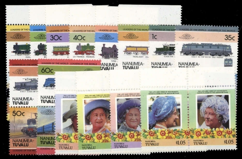 1984, Tuvalu Nanumea, 1-12 u.a., **