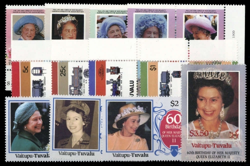 1985, Tuvalu Vaitupu, 61-68 u.a., **