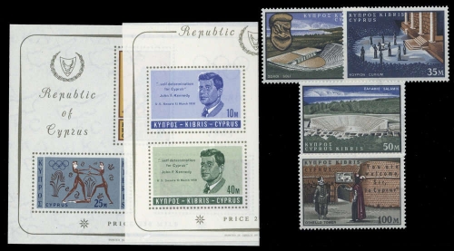 1964, Zypern, 233-36 u.a., **