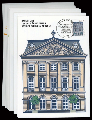 2004, Bundesrepublik Deutschland, 2374-78 u.a, Brief