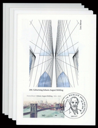 2006, Bundesrepublik Deutschland, 2544-45 u.a, Brief