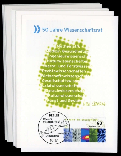 2007, Bundesrepublik Deutschland, 2622-34, Brief