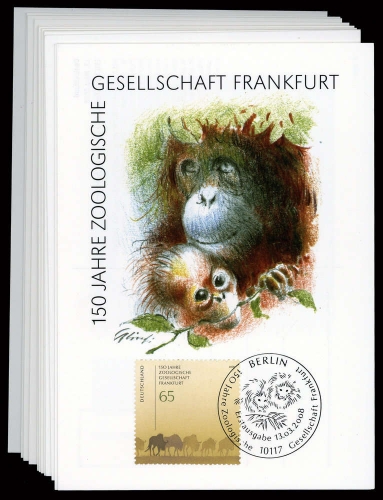 2008, Bundesrepublik Deutschland, 2653-54 u.a, Brief