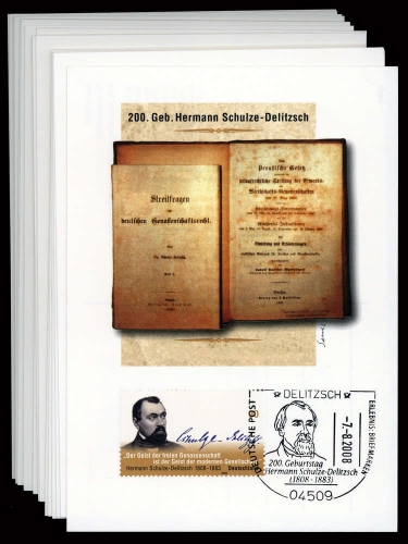 2008, Bundesrepublik Deutschland, 2684-86 u-a, Brief