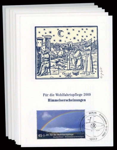 2009, Bundesrepublik Deutschland, 2707-14 u.a, Brief