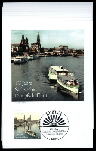 2011, Bundesrepublik Deutschland, 2871-73 u.a, Brief
