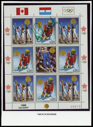 1988, Sport u.Spiel,Wintersport,Ski