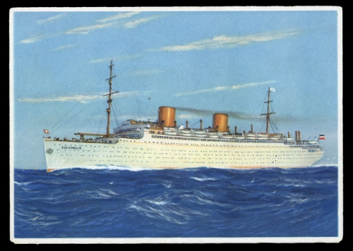 1930, Deutsche Schiffspost allgemein, Brief