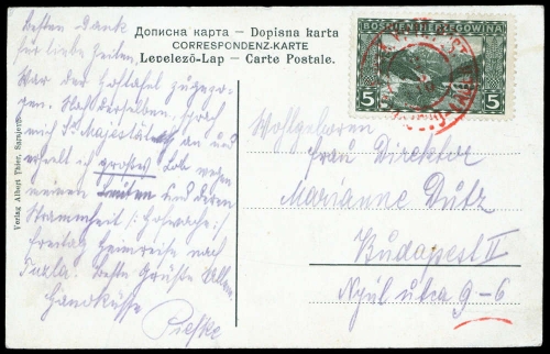 1910, Bosnien-Herzegowina (Republik), 48, Brief