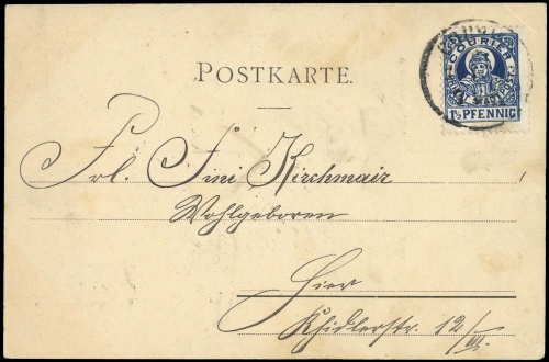 Deutsches Reich Stadtpost, 3, Brief