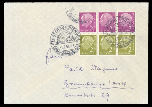 1955, Bundesrepublik Deutschland, S 19 (3), Brief