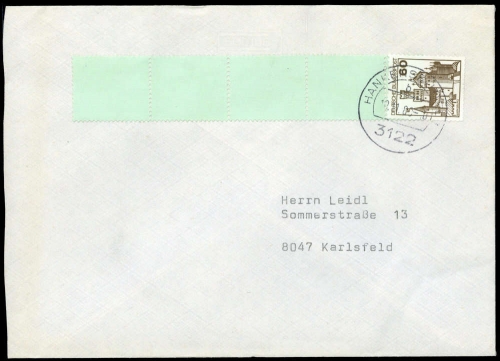 1977, Bundesrepublik Deutschland, 917A RE, Brief