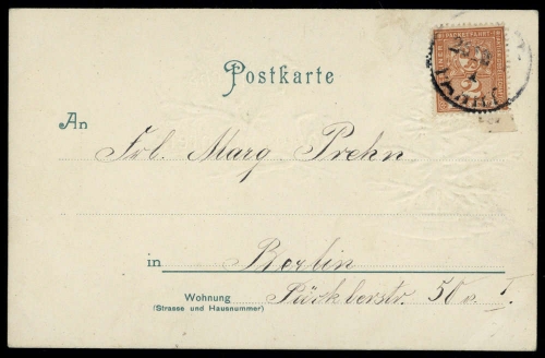 Deutsches Reich Stadtpost, Brief