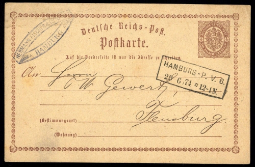Deutsches Reich, GA, Brief