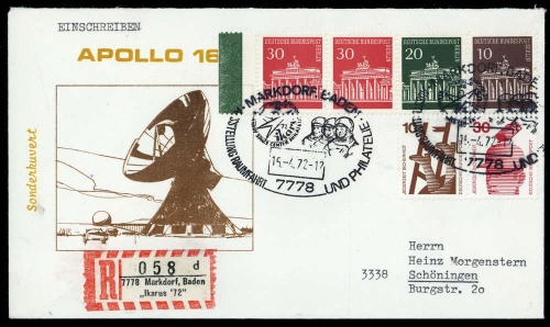 1972, Bundesrepublik Deutschland, 29 W u.a., Brief