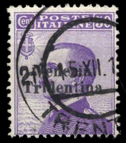 1918, Italien Besetzung I. WK Trentino, 25, gest.