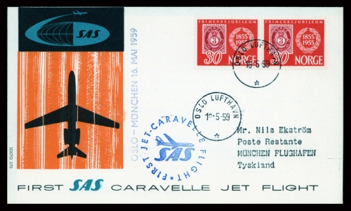 1959, Norwegen, Brief