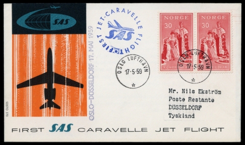 1959, Norwegen, Brief