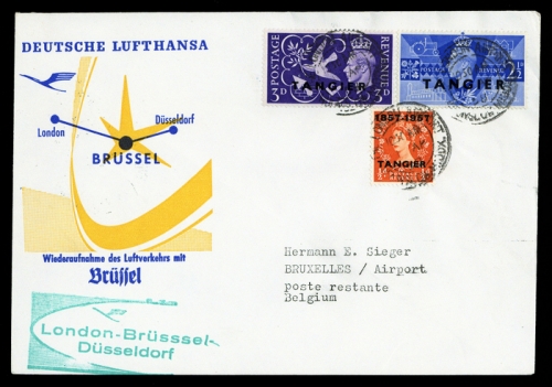 1958, Luftfahrt,Flugpost,Lufthansa, Brief