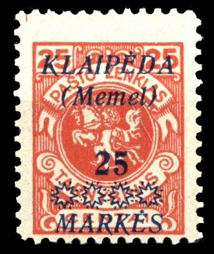 1923, Memel, 137, **
