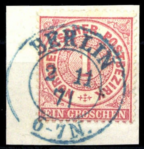 Altdeutschland Norddeutscher Postbezirk, 16, Briefst.