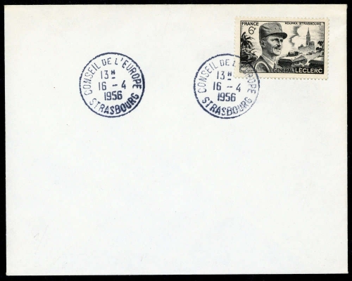 1956, Int.Organisationen,CEPT,, Brief