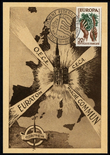 1957, Int.Organisationen,CEPT,, Brief