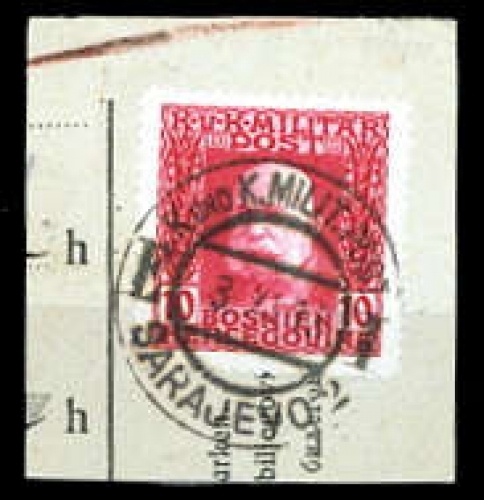 Bosnien und Herzegowina (Österr.), 69, Briefst.