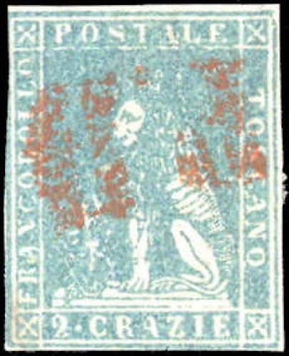 1857, Italien Staaten Toscana, 13, gest.