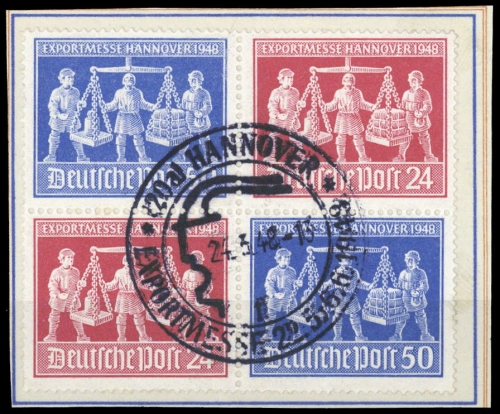 1948, Gemeinschaftsausgaben, V Zd1, Briefst.