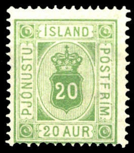 1876, Island, D 7 A, *